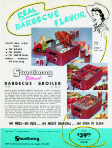 BBQ électrique Dacod publicité vintage